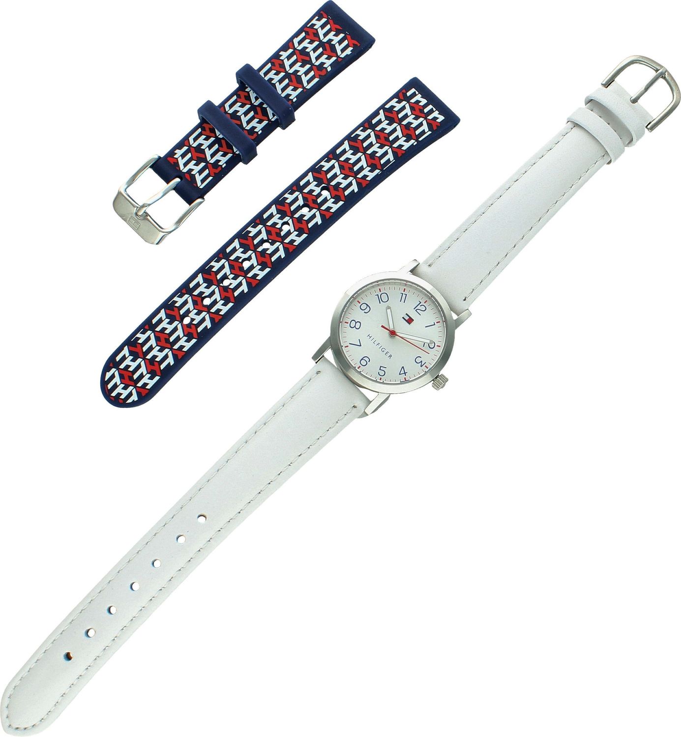 Zegarek dla dziewczynki Tommy Hilfiger Kids 1720022 komunijny pasek gratis 1720022-pasek gratis. Zegarek dziecięcy dla dziewczynki. Zegarek na I Komunie Świętą. Zegarek posiada pasek w niebieskim kolorze z logo. Idealny na prezent dl.jpg